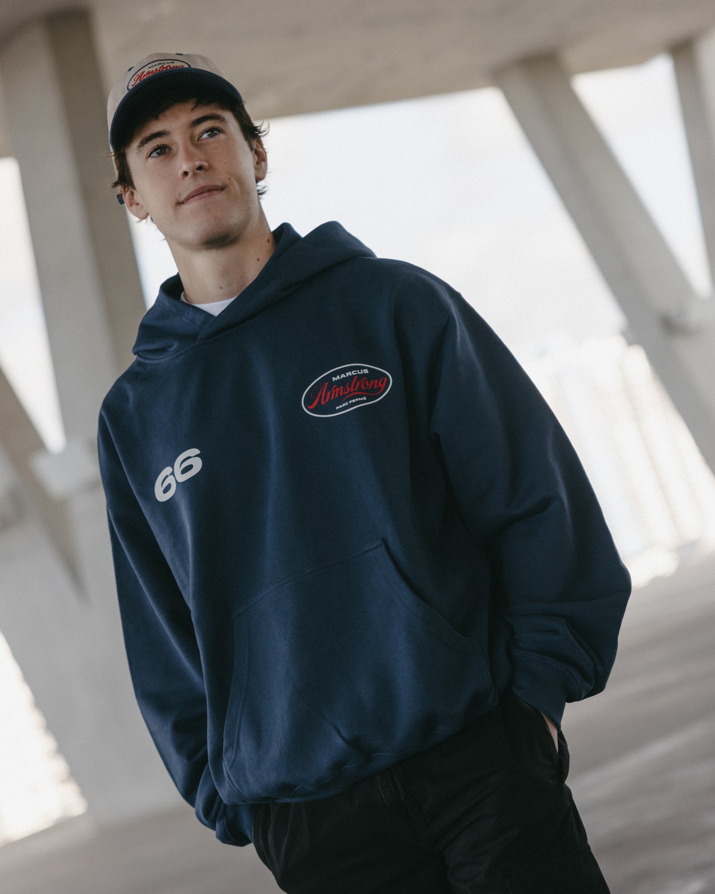 MARCUS ARMSTRONG X PARC FERMÉ HOODIE