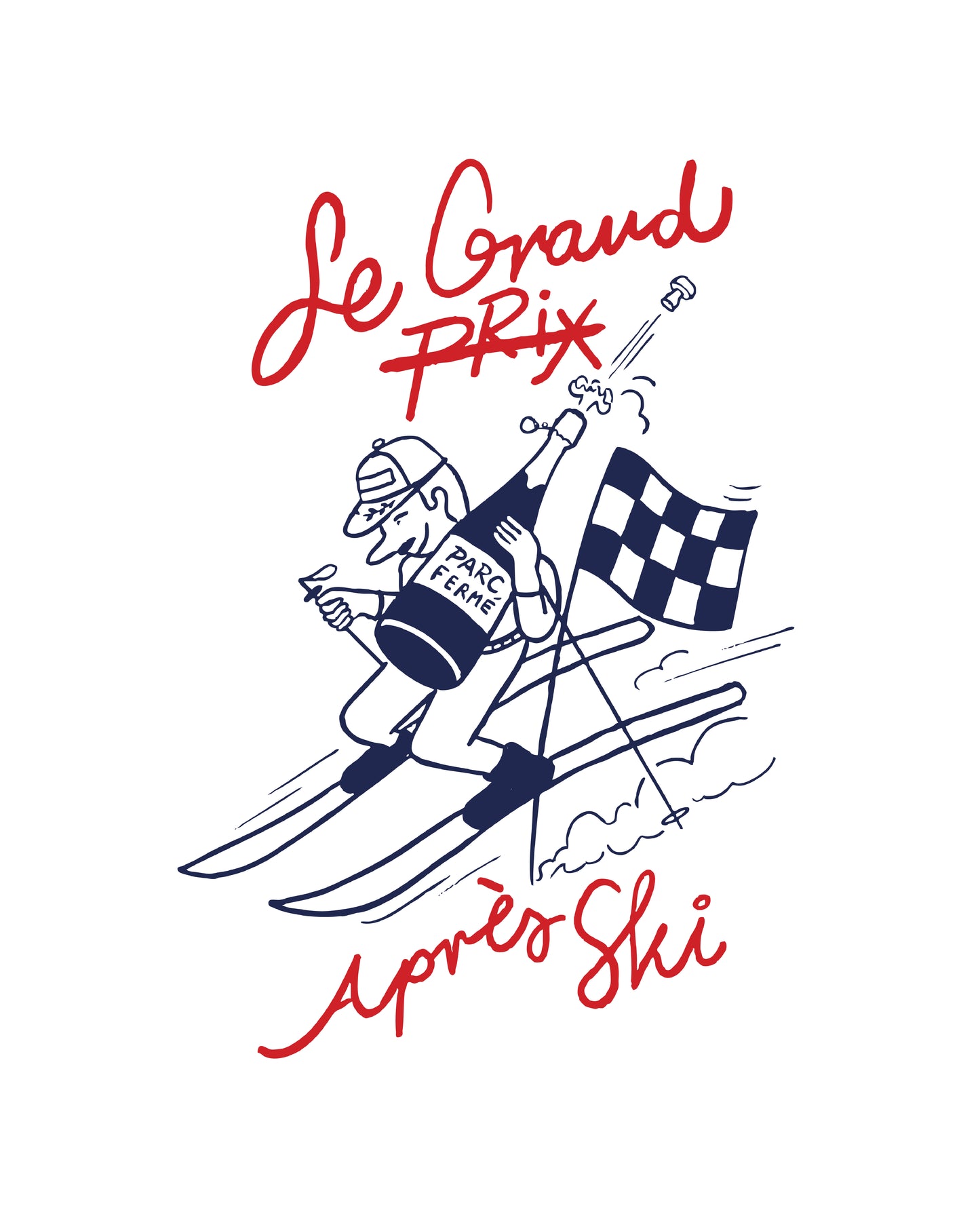 LE GRAND APRÈS SKI ART PRINT