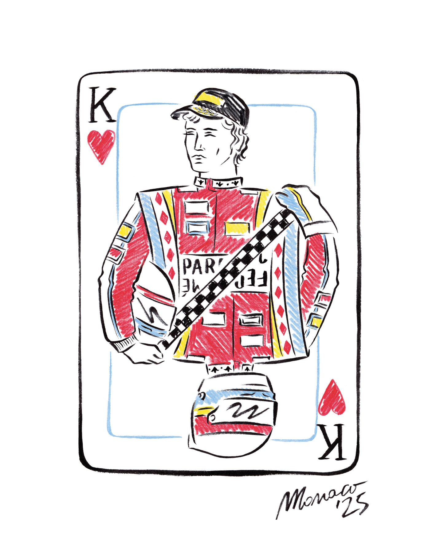 KING OF HEARTS ART PRINT