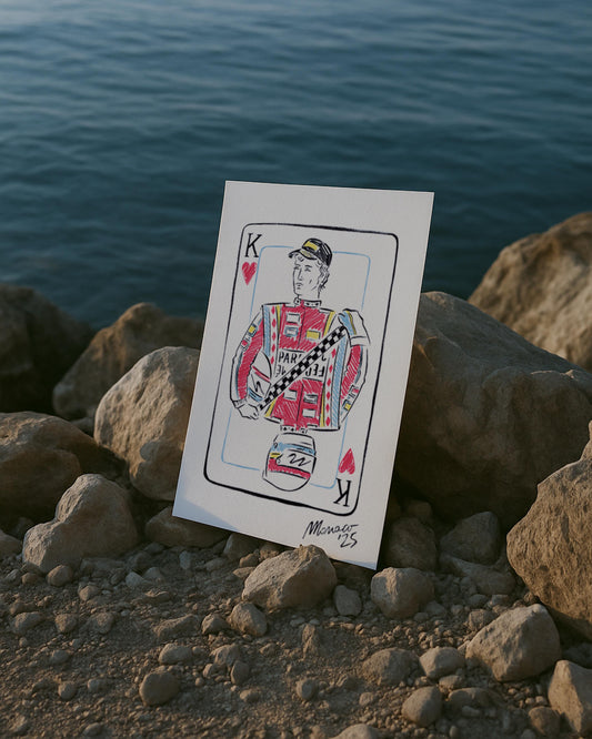 KING OF HEARTS ART PRINT