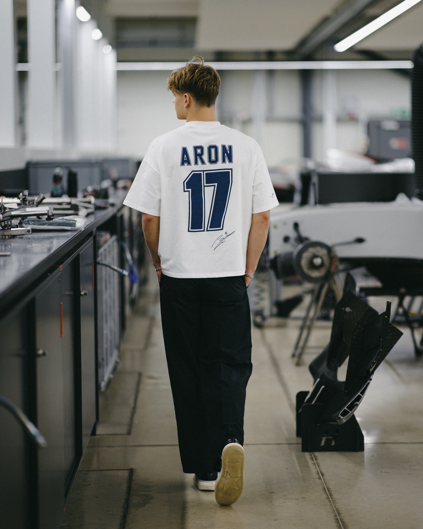 PAUL ARON X PARC FERMÉ TEE (WHITE)